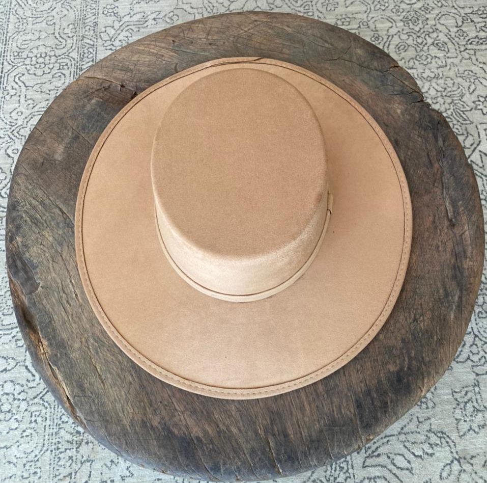 Sombrero de gamuza